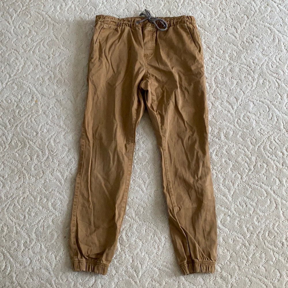 M Long Khaki Joggers
